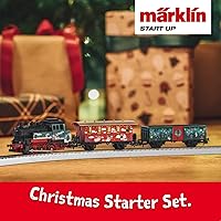 Vista 2 de Märklin Start Up - Juego de iniciación de Navidad, distancia de pista H0, para niños a partir de 6 años