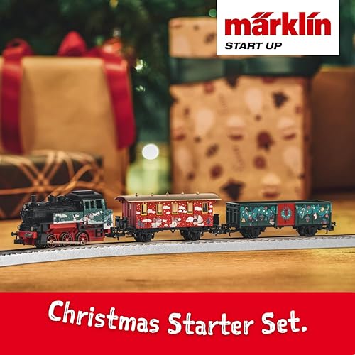 Miniatura 2 de Märklin Start Up - Juego de iniciación de Navidad, distancia de pista H0, para niños a partir de 6 años