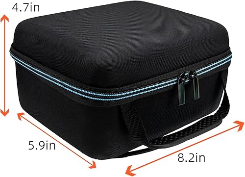 Miniatura 5 de XINGFUDAO Funda de transporte para proyector compatible con Samsung The Freestyle, funda de almacenamiento portátil de EVA rígida que se adapta