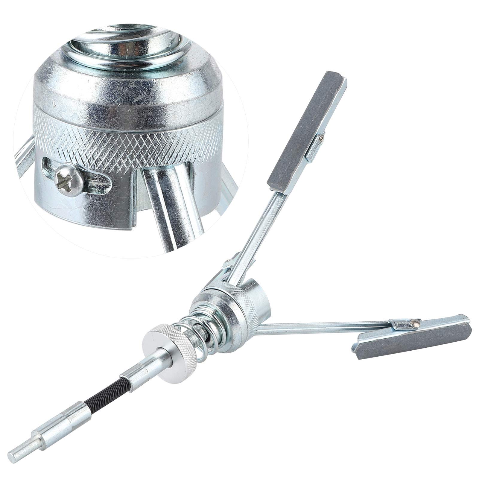 3 Jaws Cylinder Honing Tool with Flexible Shaft for Carbon Removing, Suitable for Car Cylinders with 2 6.7in Diameter, and Efficiency,