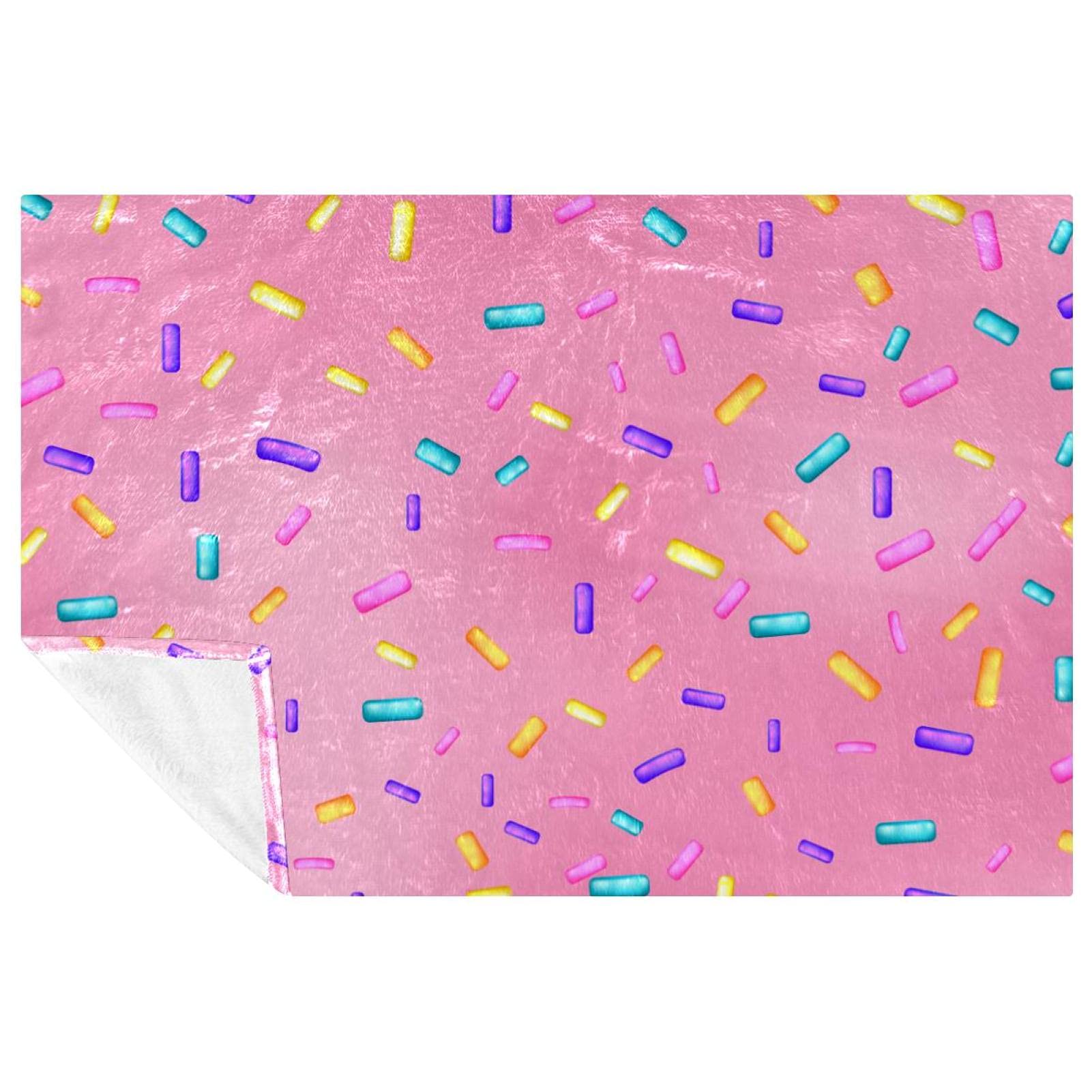 Couverture donut rose pour des moments de tendresse infini