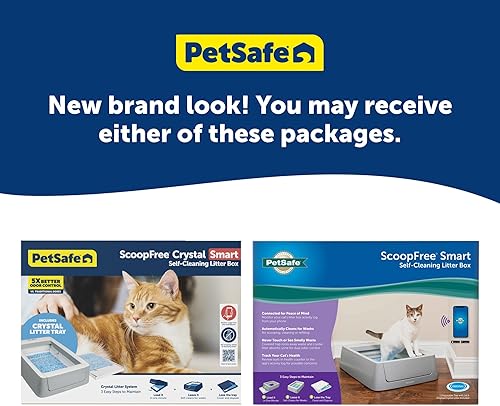 Miniatura 2 de PetSafe ScoopFree Smart Self-Cleaning Cat Litter Box - WiFi  App Enabled - Hands-Free Cleanup with Disposable Crystal Trays - Less Tracking Superior