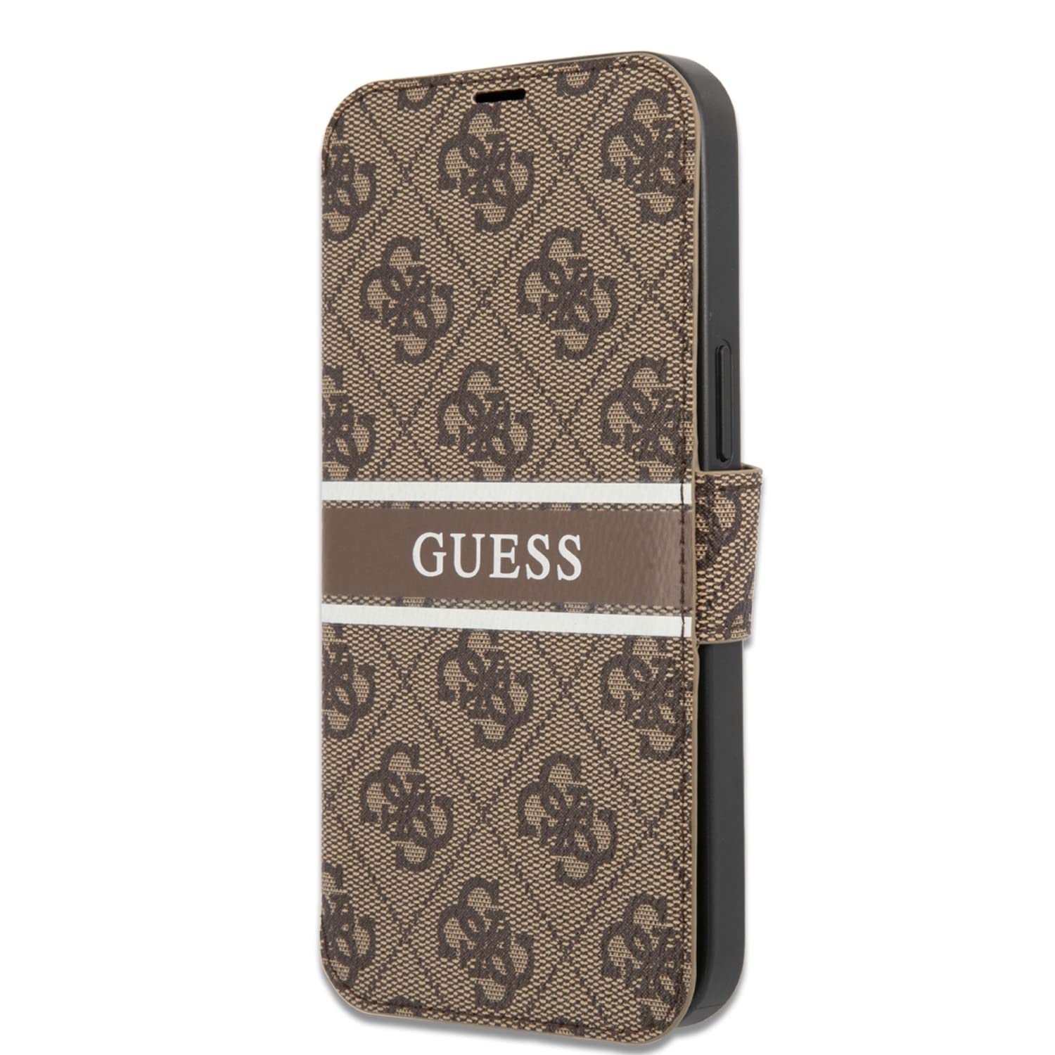 Guess GUHMP13XP4RPSK - Custodia rigida per iPhone 13 Pro Max 6,7, colore: Nero