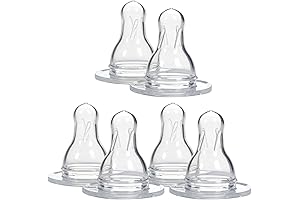 Dr. Brown's Preemie Nipples Size 2, Pack of 6