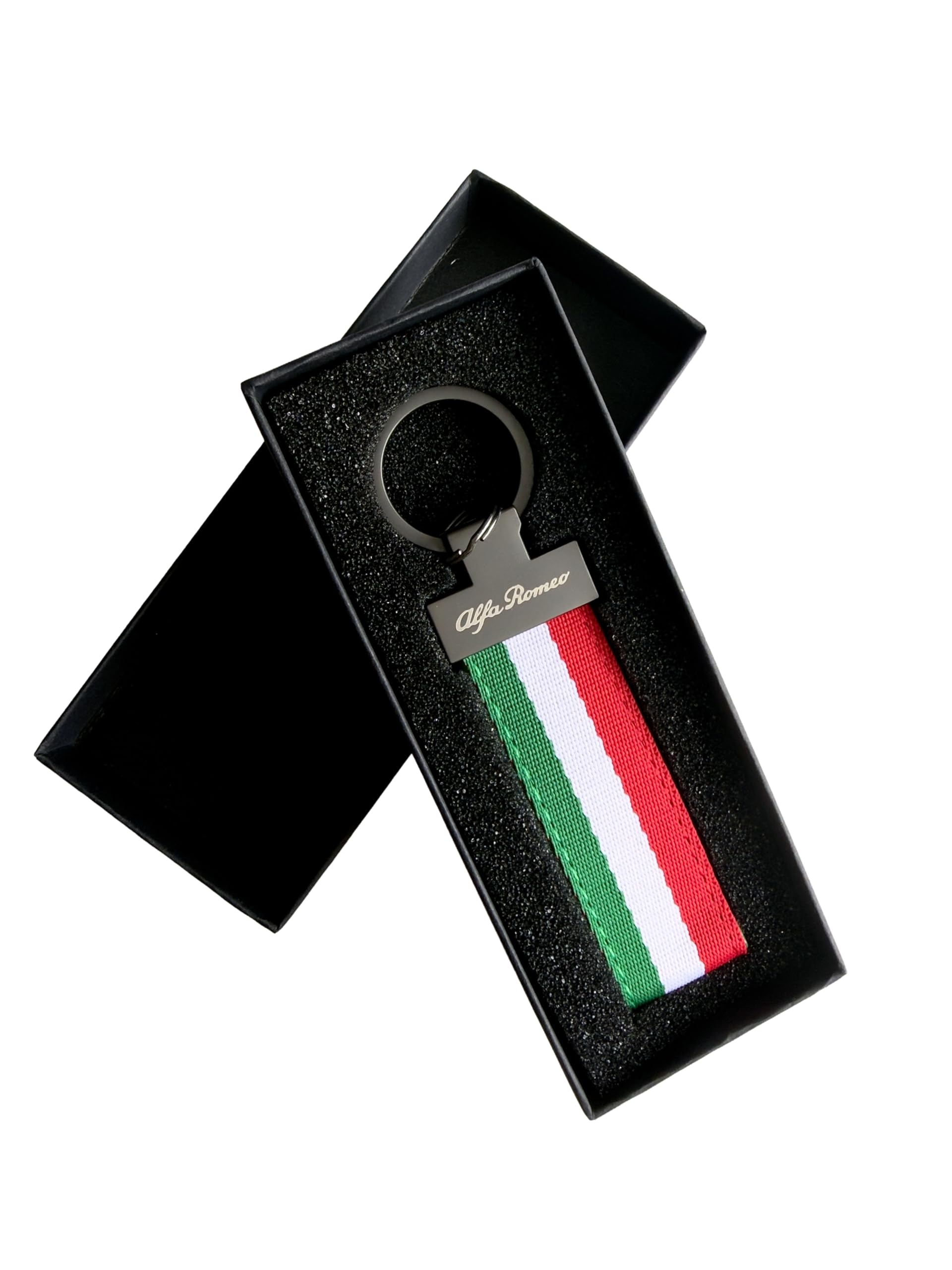 PSL Limited Edition Italy Flag Keychain For Alfa cars Giulia spider 4c Giulietta Stelvio To Giulia, Stelvio, Tonale, Giulietta, 4C, Includes Gift Box
