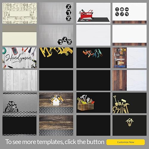 Vista 14 de Tarjetas de visita personalizadas, 100 tarjetas de visita de impresión de doble cara, personalizadas con tu logotipo, tarjetas personalizadas de 3.5