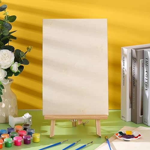 Miniatura 7 de 24 hojas de madera de balsa de 18 pulgadas para manualidades de 0.118 in de grosor, madera contrachapada sin terminar, hojas de madera fina para