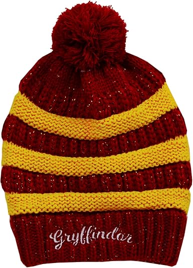 Harry Potter-Beanie Gryffindor Stripe 