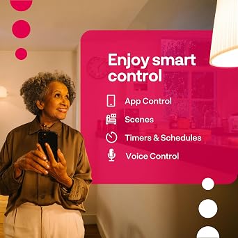 innr Smart Light Bulb, White & Color, for Hue* and Zigbee hubs, 2-Pack | LED, 16 Million Colors, Color Changing, A19, E26, 75W, 840lm, Dimmable