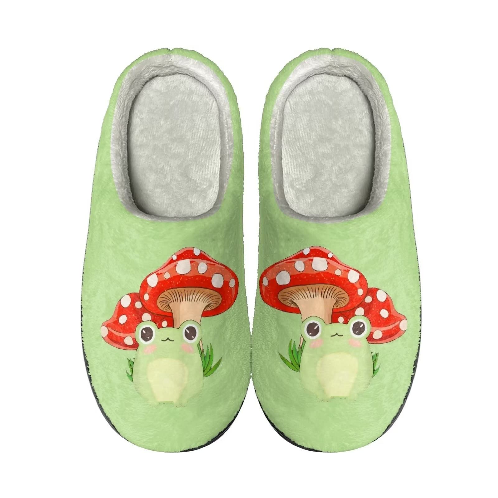 ShowudesignsIndoor Winter Home Slippers Size 4-12 Fuzzy Warm