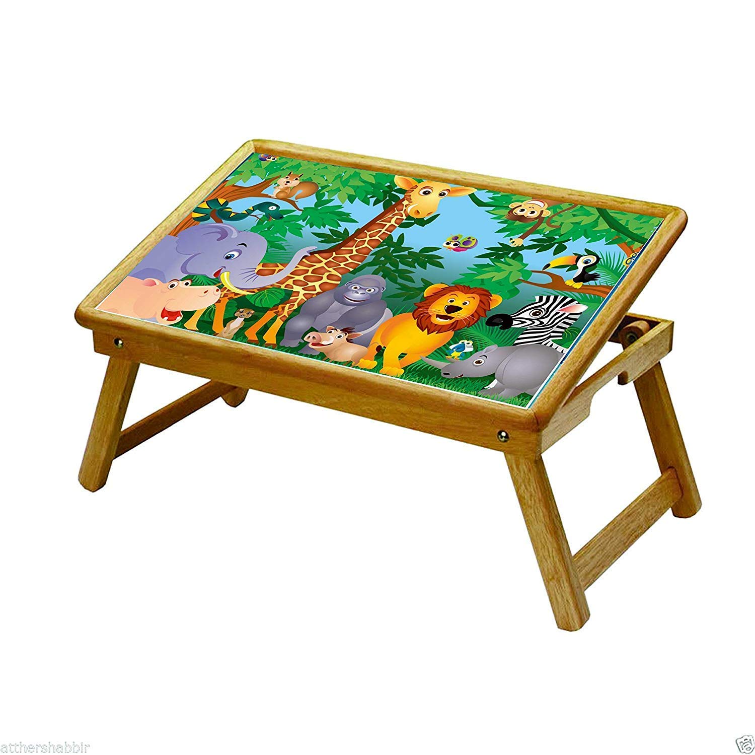 Conava Multi-Purpose Foldable and Portable Laptop Table with Dock Stand/Study Table/Bed Table/Non-Slip Legs (Multi-Cartoon Print) (B08B68632Y) Amazon Price History, Amazon Price Tracker