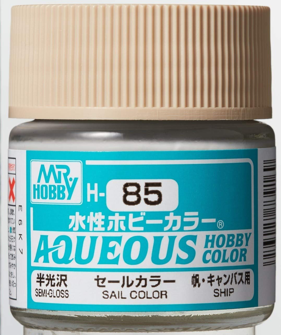 Mr. HobbyFlat Sail Color Aqueous Color 10ml - Model Building Paints and Tools # H85