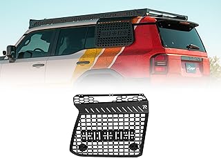 Rago Fabrication Paneles exteriores de almacenamiento Molle para Toyota Land Cruiser y Lexus GX 550 2024-2025 | Soportes integrados para accesorios Rotopax | Ranuras para pernos de carro destacadas |