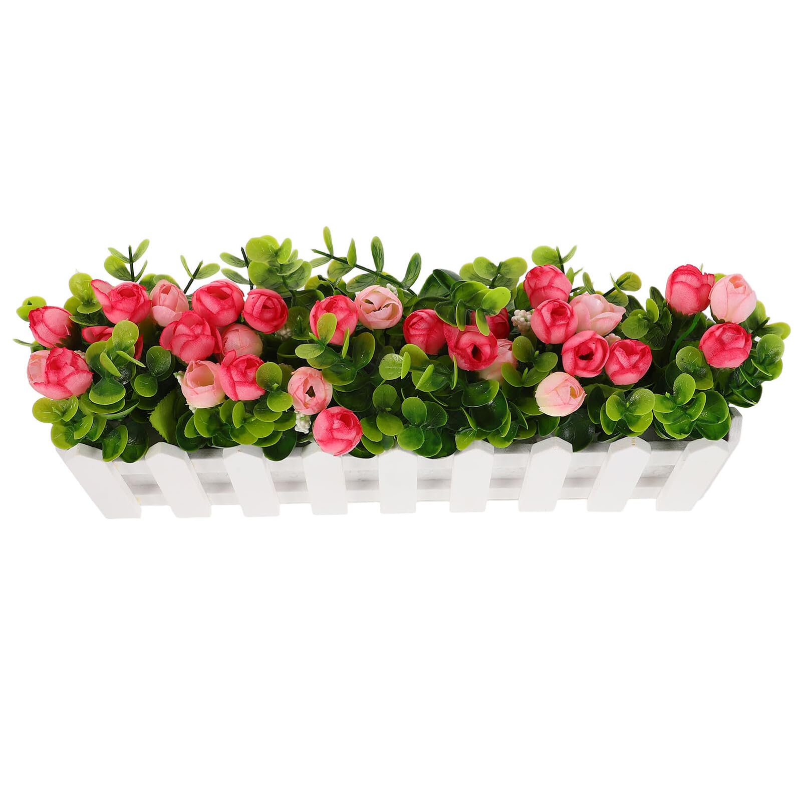 Fleurs artificielles pot plantes fausses pour décoration extérieure durable