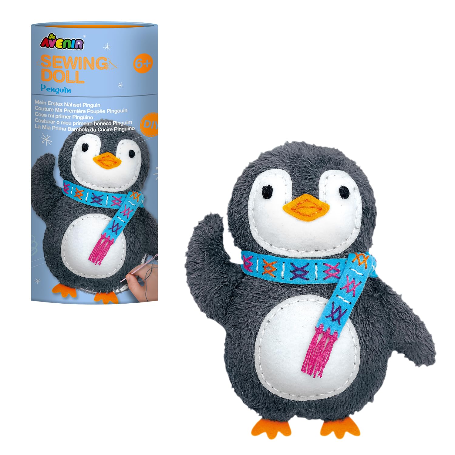 Amazon.com: Avenir My First Sewing Kit for Beginner Ages 6+ I