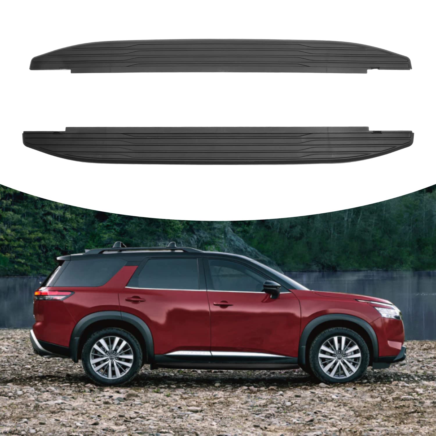 Running Boards Fit For Nissan Pathfinder STL 4WD R53
