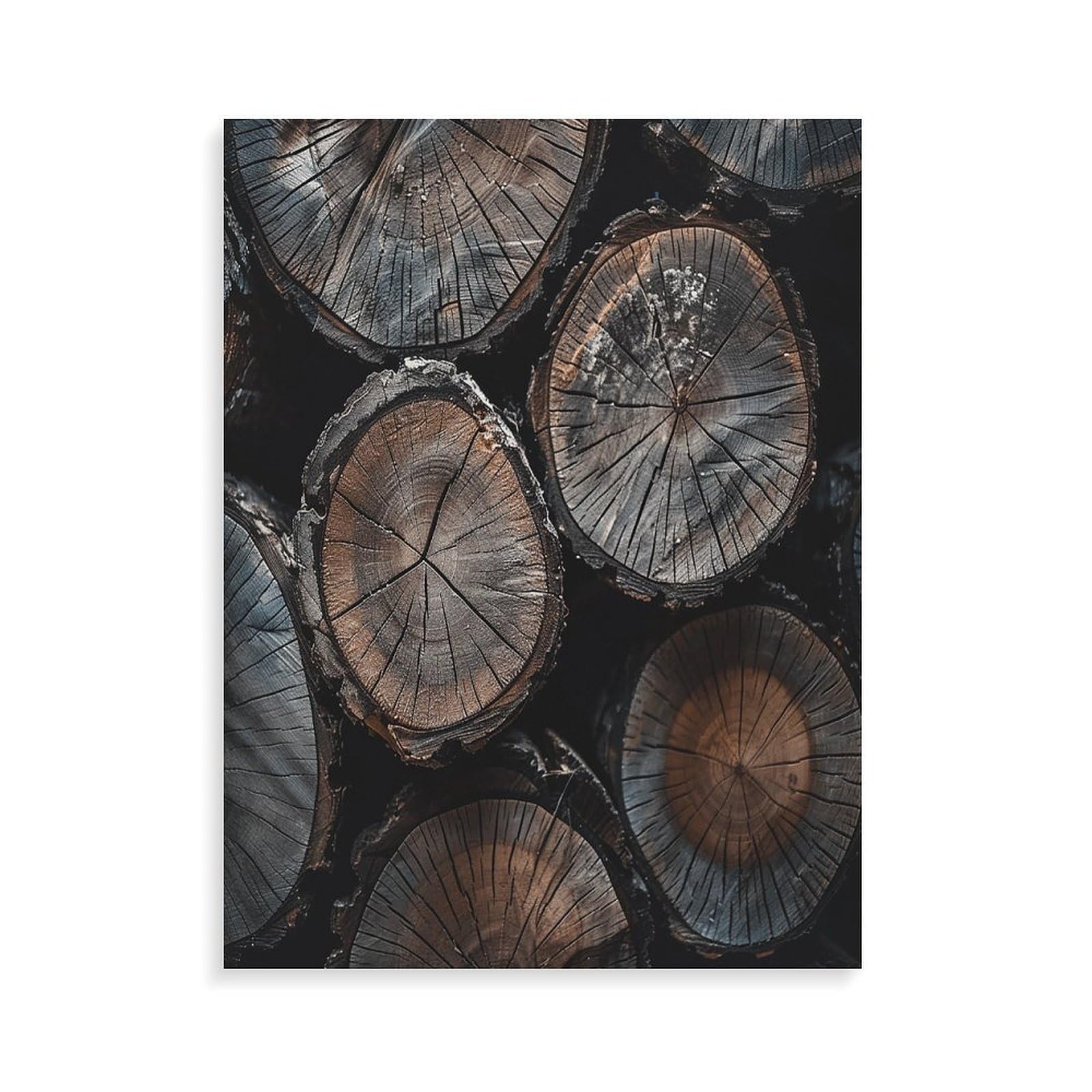 LPAGBCNU Malen nach Zahlen aus Holz für Erwachsene, Anfänger, Erwachsene, Malen-nach-Zahlen-Kits auf Leinwand, DIY-Acryl-Ölfarben, Malerei mit Pinseln für Geschenk, Heimdekoration, Wanddekoration
