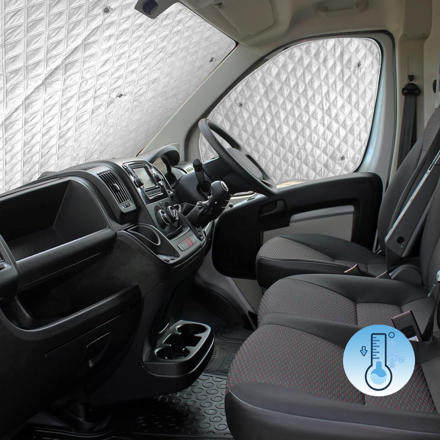CICMOD Rolety Termiczne do Fiat Ducato Parabrezza Camper