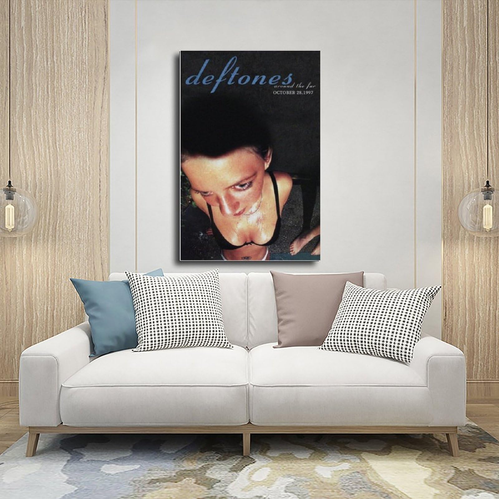 Deftones Around The Fur poster esthetiek canvas muurkunst