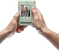 Vista 5 de Fujifilm INSTAX Mini LIPLAY Hybrid Instant Camera - Matcha Green