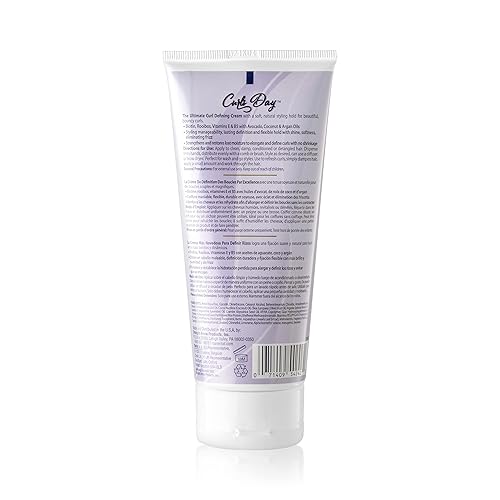 Miniatura 2 de Mane 'n Tail Curls Day Curl Defining Cream con biotina, vitamina E y B5 Rooibos y aceite de coco para una sujeción suave y natural sin sulfatos ni