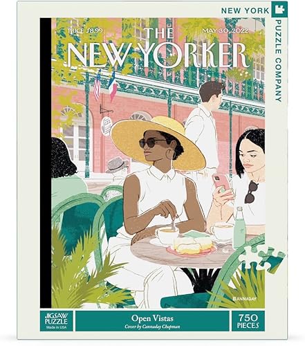 New York Puzzle Company - New Yorker Open Vistas - Rompecabezas de 750 piezas