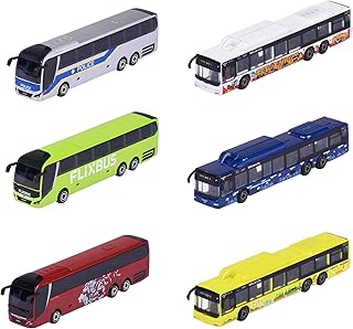 MINIATURAS ONIBUS MAN SERIE CITY - MAJORETTE
