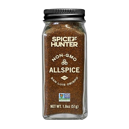 Spice Hunter Pimienta Jamaiquina, Molida, Tarros de 1.8 onzas