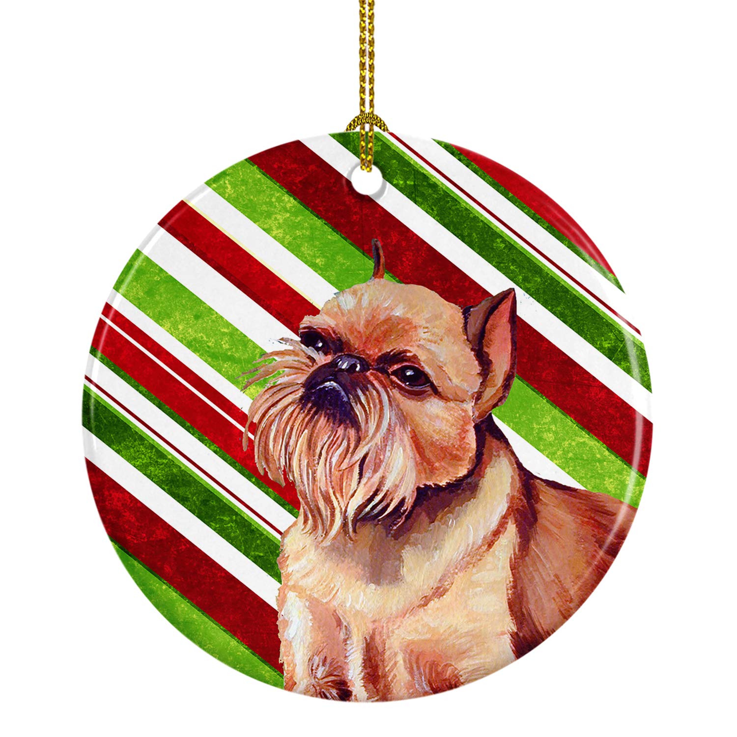 Caroline's Treasures LH9224-CO1 - Bastón de Caramelo para Navidad (cerámica), Multicolor
