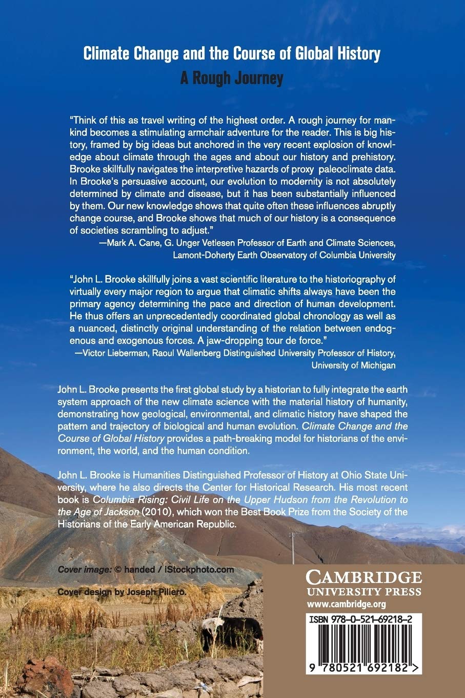 Climate Change and the Course of Global History: A Rough Journey