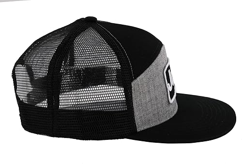 Miniatura 4 de Jeep Gorra de béisbol de 7 paneles con parche plano para papá gorra de béisbol para hombre