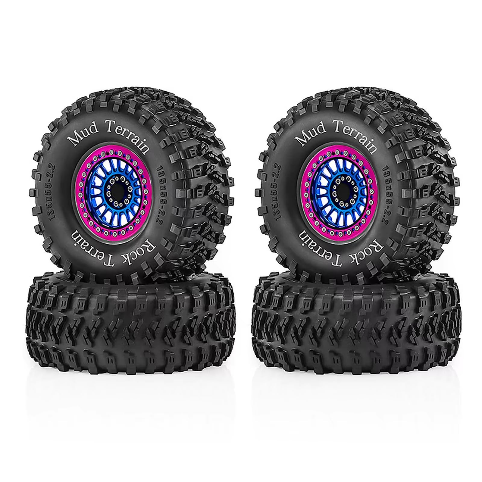 Pneumatico Ruota Da Per Traxxas Per TRX4 Per TRX6 Per MJX 1/10