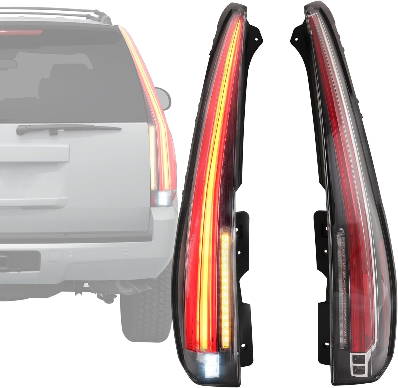 JDMSPEED New LED Tail Light Replacement For Chevy Tahoe