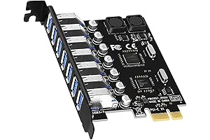 Enhance Your Connectivity with the Glotrends U3057 7-Port USB 3.2 Gen1 PCIe Expansion Card