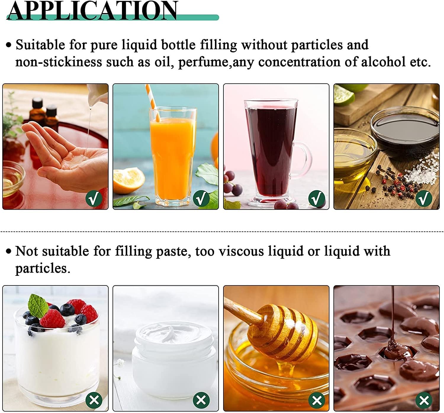 TREEYX Automatic Filling Machine 5-50ml Filling Machine Liquid Filling Machine Auto Digital Bottle Filler for Paste Cream Cosmetic — view 7