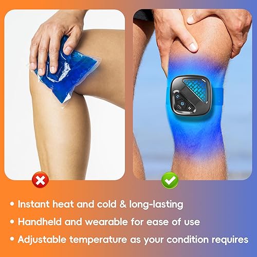 Miniatura 4 de Máquina de alivio instantáneo del frío, almohadilla térmica portátil para aliviar el dolor, relajante muscular, almohadilla térmica eléctrica de