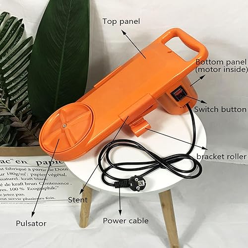 Miniatura 7 de Mini lavadora portátil, lavadora montada en cubo, lavadora semiautomática compacta con pantalla digital y protección contra fugas, apta para