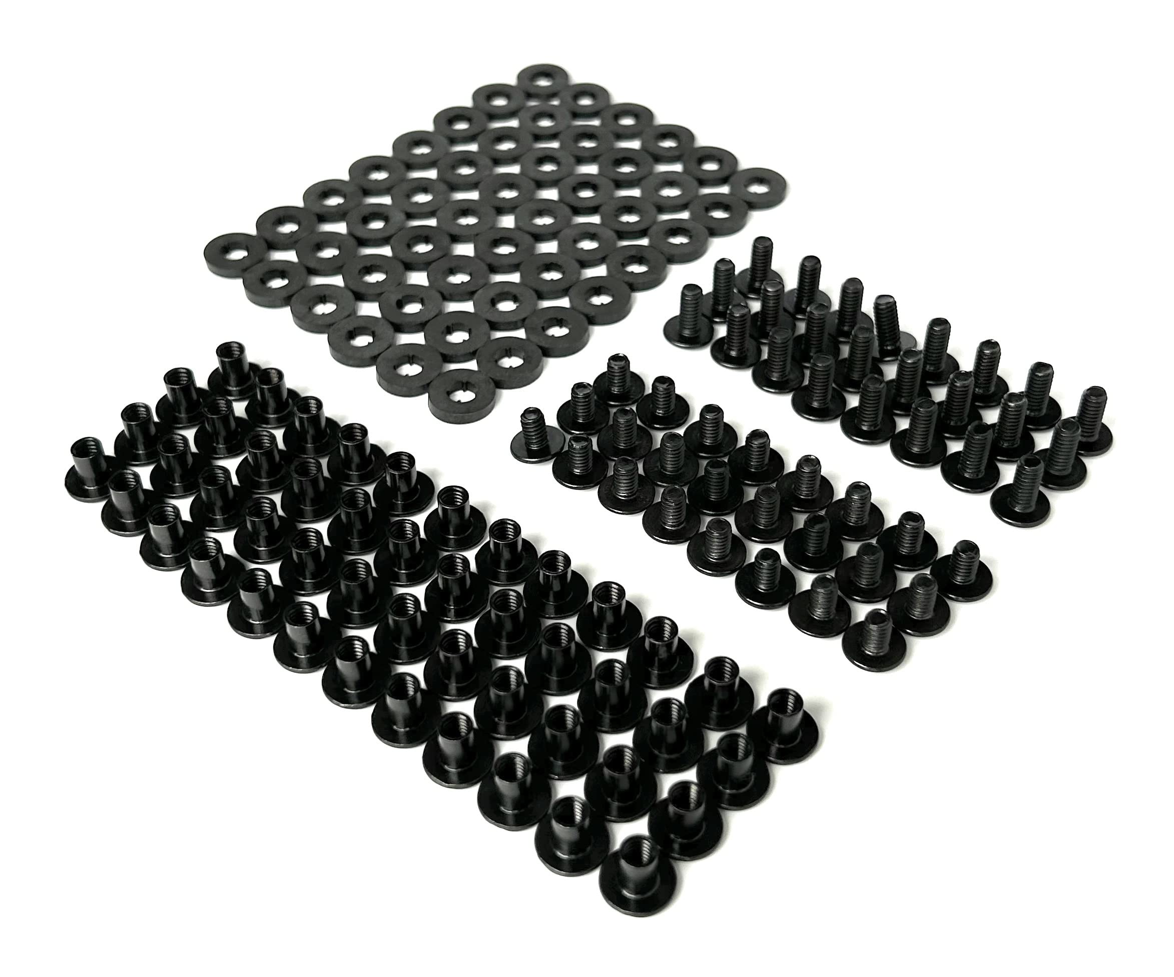 Black Chicago Screws - 144 for Holsters & Kydex -2 Black Chicago Screws - 144 for Holsters & Kydex -2
