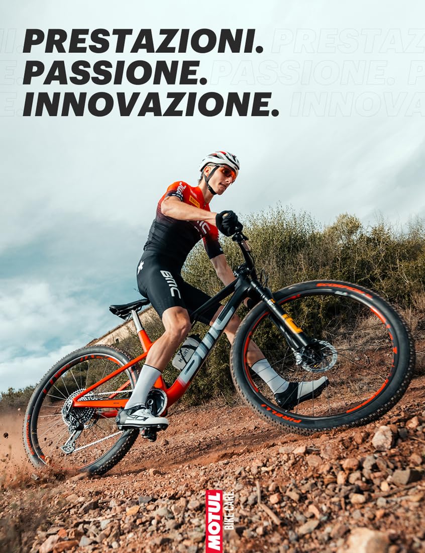 Motul - Sgrassatore Spray Potente per Freni di Biciclette MTB - Senza Solventi - Prestazioni dei Freni e dei Dischi - Asciugatura Rapida - Senza COV - Bike Care Brake Clean off Road - 300 ml