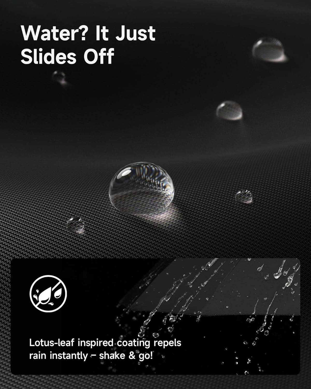 Windproof Travel Umbrella for Rain, Withstand 85MPH Winds, 54 Inch Automatic Reverse Fold Umbrellas Easy Auto Open Close, Portable Compact Umbrella Includes Cover Bag, Perfect for Travel, Car, Commute, Women Men, Backpack - Image 7