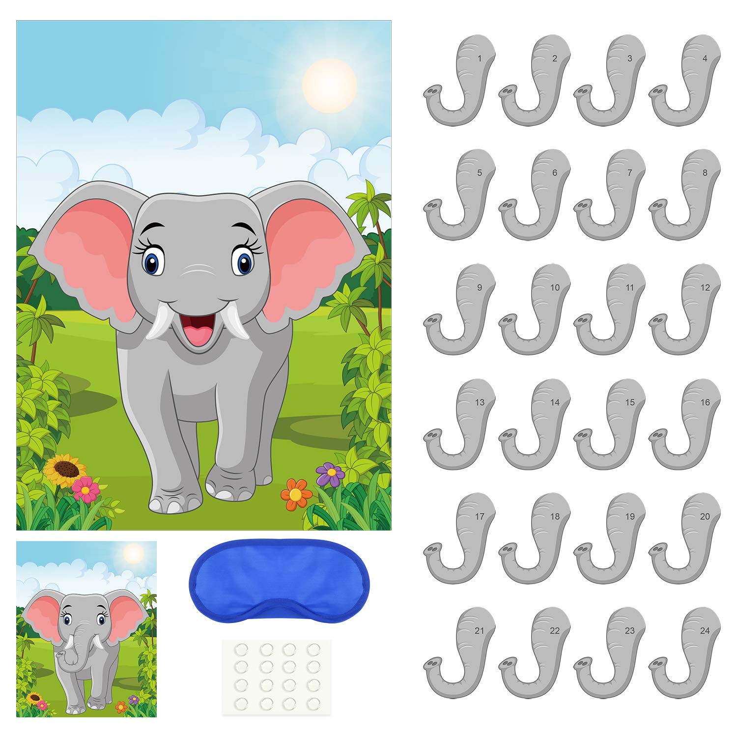 Buy PLULON Elephant Nose Stickers Online at desertcartINDIA