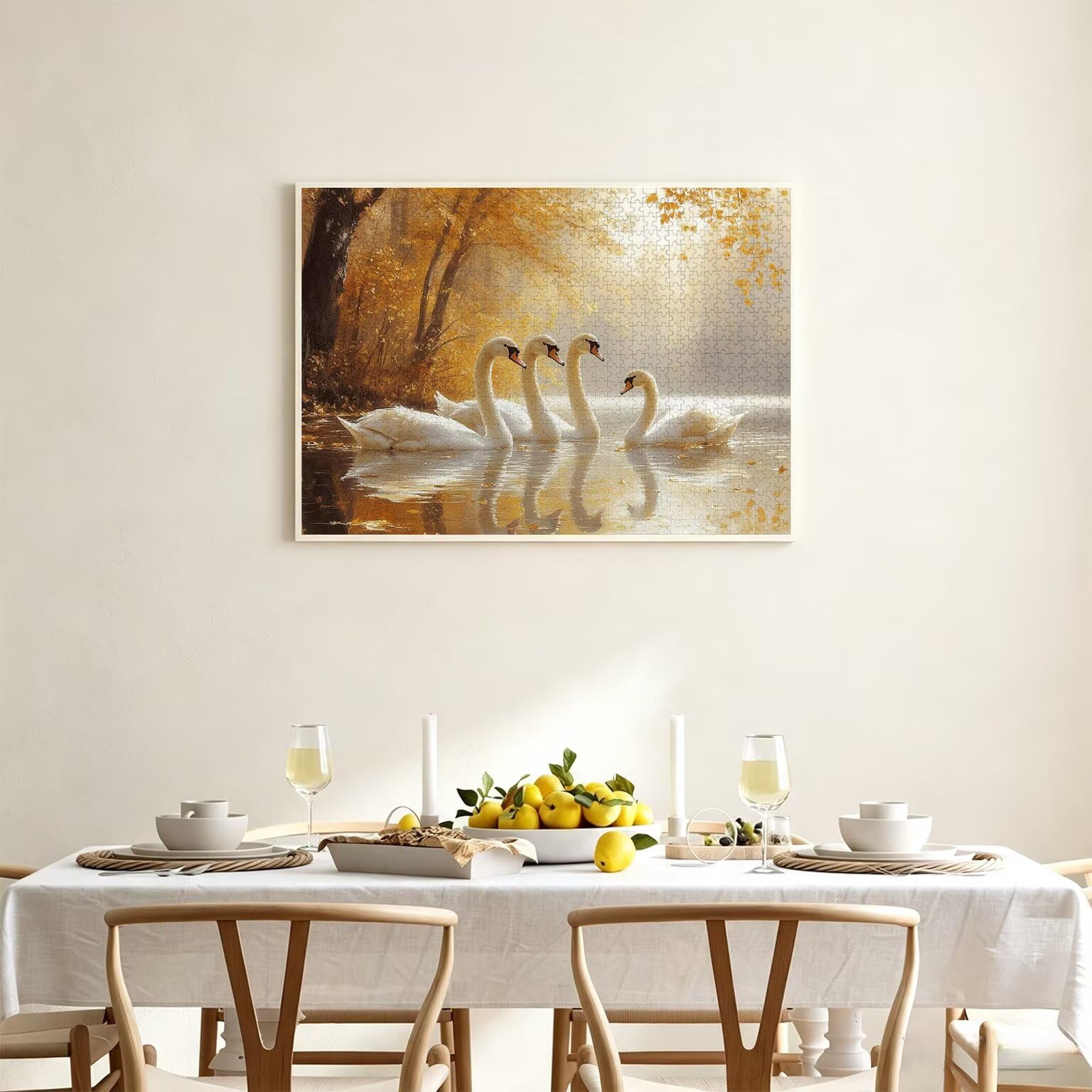 Puzzle 3000 Pezzi Autunno Puzzle Legno oca, n-680