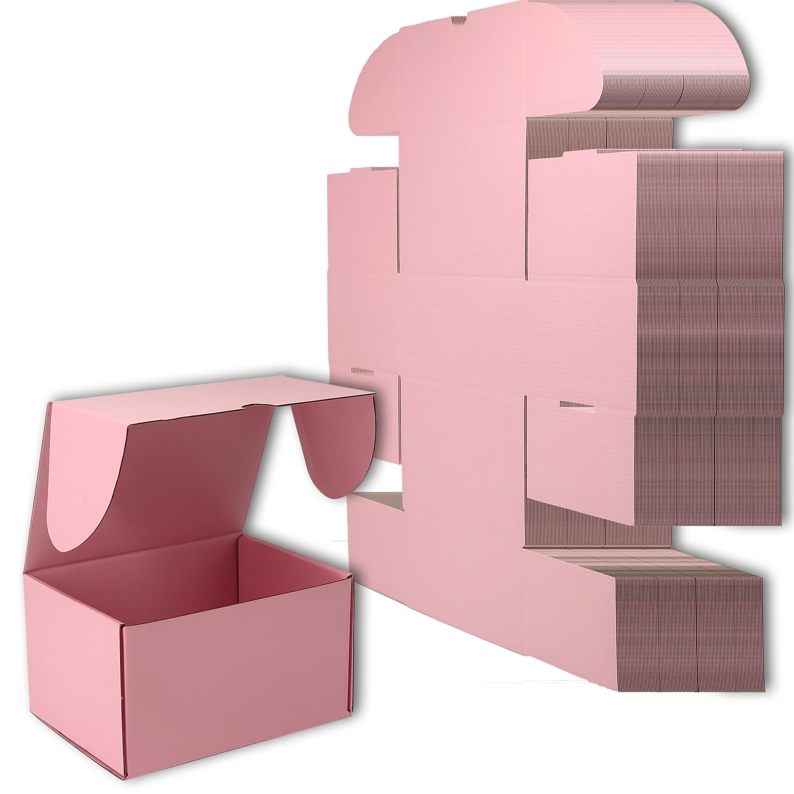 Cenoid Medium Postal Boxes, 30x23x15cm Pink Postage Parcel Shipping Cardboard Boxes for Posting Shipping Delivery Packaging boxes for Small Business (Pack of 15)