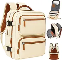 Mochila de Viagem Masculina Feminina Reforçada Executiva Grande Mochila para Notebook Trabalho, Viagem, Faculdade e Escola - Antifurto, Saídas USB e Fone, Alça de Aço, Impermeável + Capa para Tênis