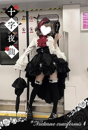 Amazon.co.jp: [XHSUKADO] ゴスロリ 3点セット