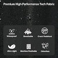 Vista 5 de HOTSUIT Traje de sauna para hombre, traje de sudor, chaqueta de entrenamiento duradera para gimnasio