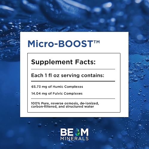 Miniatura 2 de BEAM Minerals Micro-Boost Suplemento mineral completo Todos los minerales, sin todas las píldoras 32 onzas líquidas