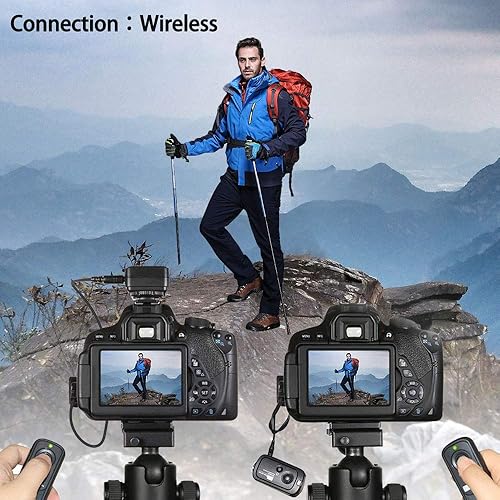 Miniatura 2 de Pixel RW-221 DC2 Temporizador inalámbrico con cable Intervalómetro de control remoto para Nikon DSLR Z7 Z7II Z6 Z6II Z5 D5600 D3300 D5000 D5100