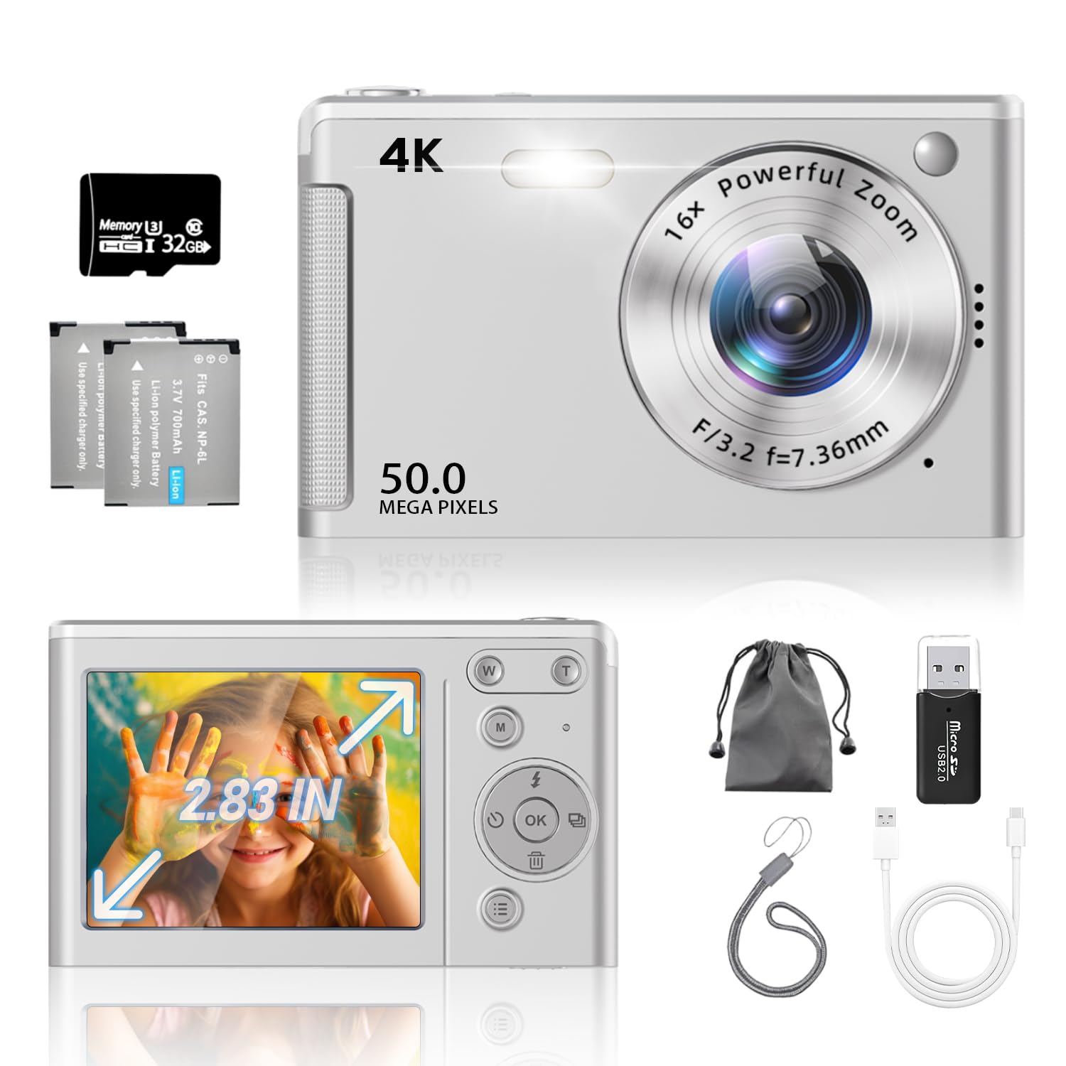 Amazon | デジカメ【UHD 4K動画撮影、アップグレードされた真の