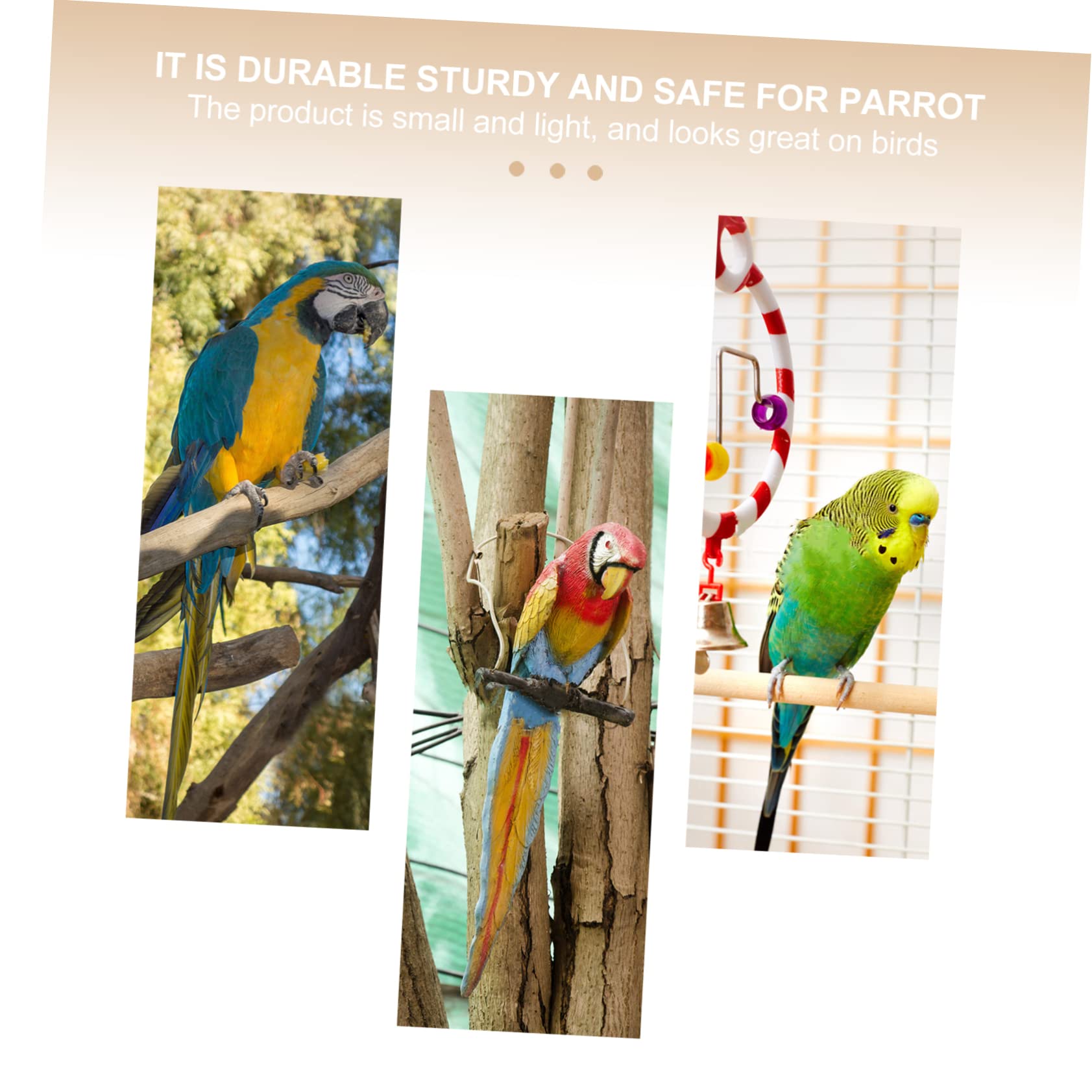 Beaupretty 1pièces Jouet Suspendu pour Perroquet Coquille De Noix De Accessoires De Cage Colorés pour Oiseaux à Mâcher Jouer